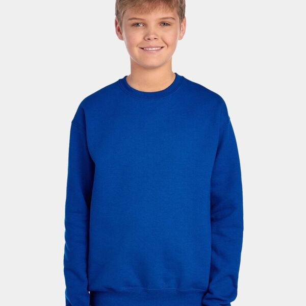 Jerzees Youth NuBlend® Crewneck Sweatshirt 562BR Youth NuBlend® Crewneck Sweatshirt Thumbnail