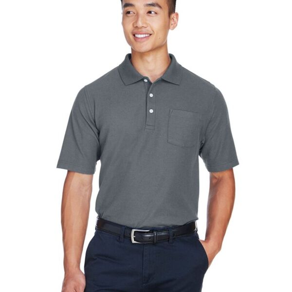 Devon & Jones Men's DRYTEC20™ Performance Pocket Polo DG150P Men's DRYTEC20™ Performance Pocket Polo Thumbnail