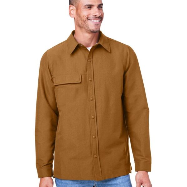 Harriton Unisex Flex Twill Overshirt M72 Unisex Flex Twill Overshirt Thumbnail