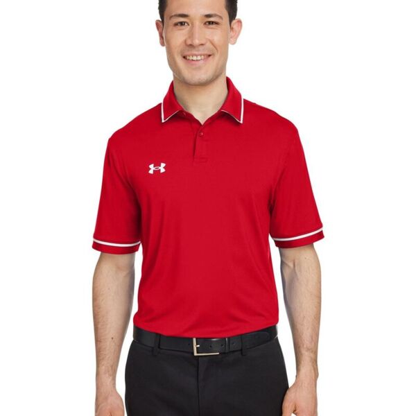 Under Armour Men's Tipped Teams Performance Polo 1376904 Men's Tipped Teams Performance Polo Thumbnail