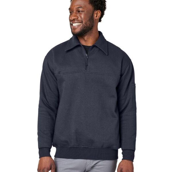 Harriton Unisex ClimaBloc™ Heavyweight Tactical Quarter-Zip Pullover M712 Unisex ClimaBloc™ Heavyweight Tactical Quarter-Zip Pullover Thumbnail