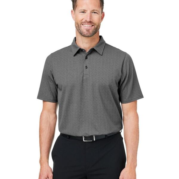 Devon & Jones Men's Crownlux Performance® Geo Polo DG101 Men's Crownlux Performance® Geo Polo Thumbnail