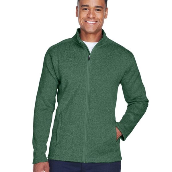 Devon & Jones Men's Bristol Full-Zip Sweater Fleece Jacket DG793 Men's Bristol Full-Zip Sweater Fleece Jacket Thumbnail