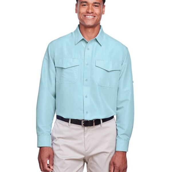 Harriton Men's Key West Performance Staff Shirt M580L Men's Key West Performance Staff Shirt Thumbnail