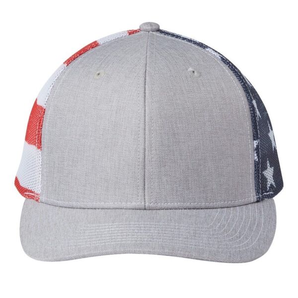 Kati Printed Mesh Trucker Cap S700M Printed Mesh Trucker Cap Thumbnail
