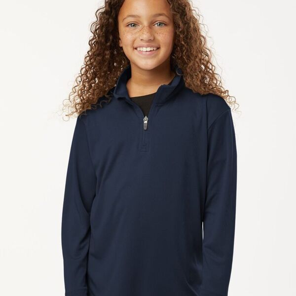 AllPro Youth Pro-Lock Performance Quarter-Zip Pullover 41870Y Youth Pro-Lock Performance Quarter-Zip Pullover Thumbnail