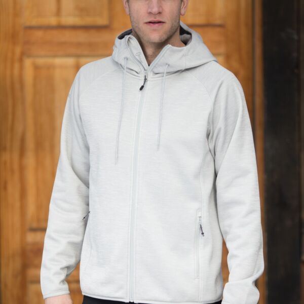 DryFrame® DRYFRAME® DRY TECH WATER RESISTANT FLEECE FULL ZIP HOODED JACKET DF7655 DRYFRAME® DRY TECH WATER RESISTANT FLEECE FULL ZIP HOODED JACKET Thumbnail