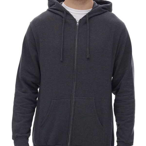 M&O Unisex Zipper Fleece Hoodie 3331 Unisex Zipper Fleece Hoodie Thumbnail