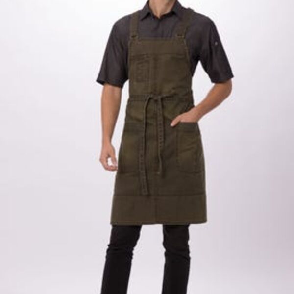 WARREN CROSS-BACK BIB APRON Thumbnail