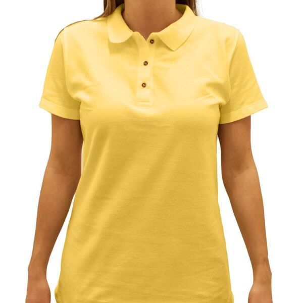 M&O Women's Ringspun Pique Polo 7600 Women's Ringspun Pique Polo Thumbnail